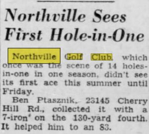 Northville Golf Club - Oct 01 1955 Article